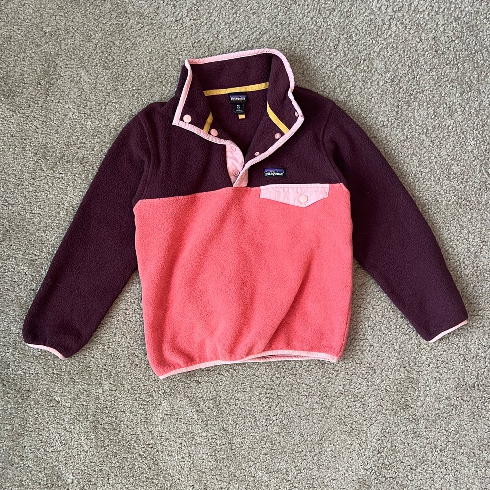 Kids Patagonia Synchilla fleece, size XS